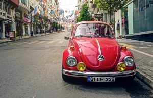 VW Käfer mit Tageszulassung